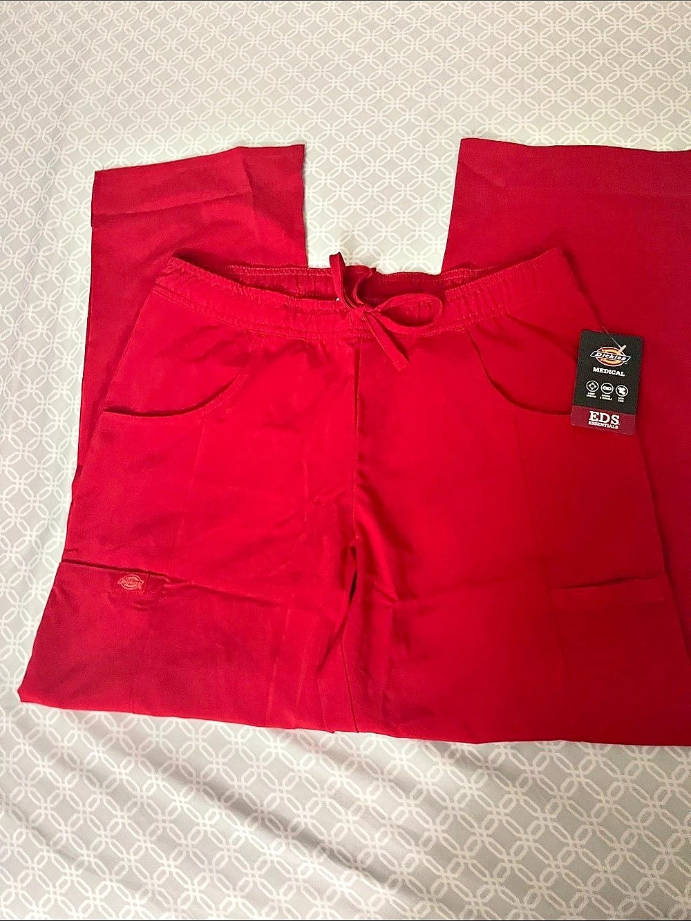 Dickies EDS Essentials Athletic Shorts Red Small